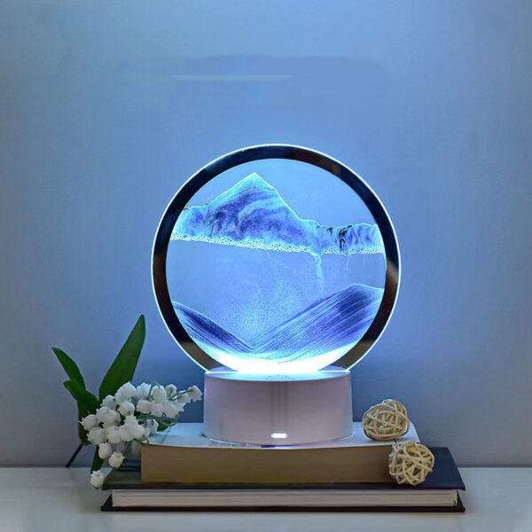 Creative 3D Quicksand Table Lamp Bedside - Image 5